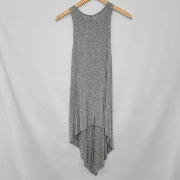 RossMore Tank Top Open Back Thinner Material High Low Cut - Picture 2 of 14